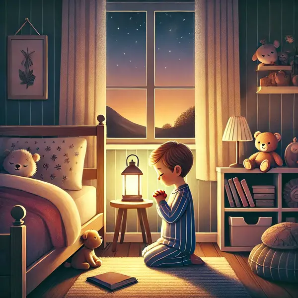 Gentle Evening Prayers for Children’s Sweet Slee