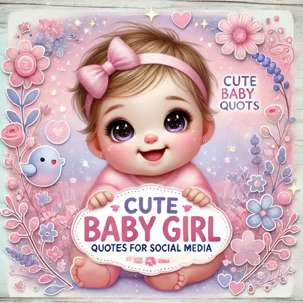 Cute Baby Girl Quotes Perfect for Social Media