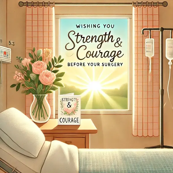 Wishing You Strength and Courage Before Your Surgery
