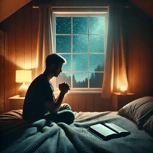 Comforting Prayers for Anxiety at Night