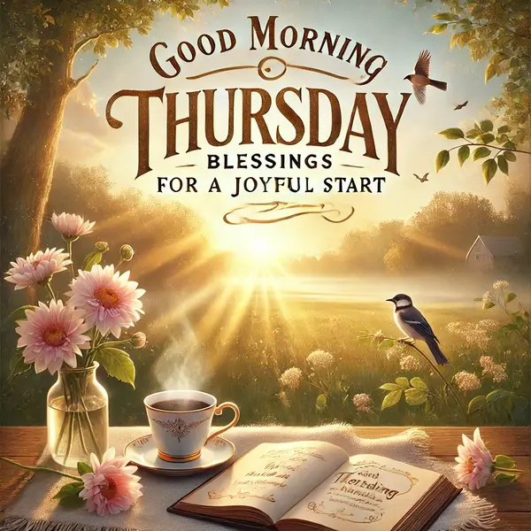 Uplifting Good Morning Thursday Blessings for a Joyful Start