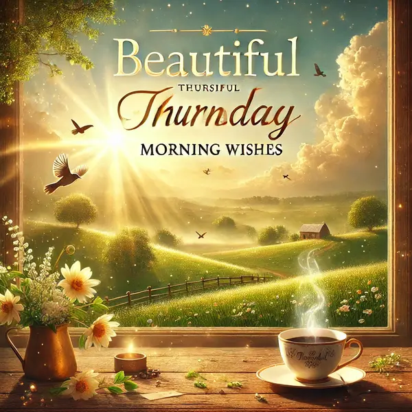 Beautiful Thursday Morning Wishes to Inspire Positivity