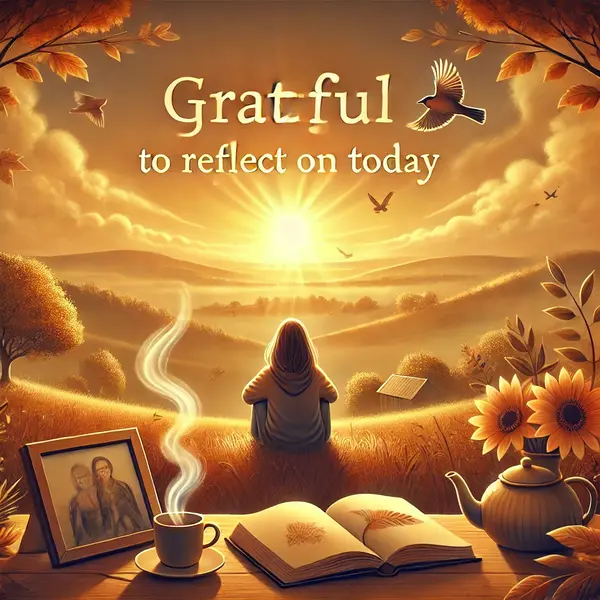 Grateful blessings to reflect on today