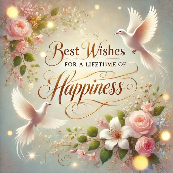 Best Wishes for a Lifetime of Happiness