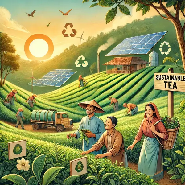 Tea Supports Sustainability and Farmers.