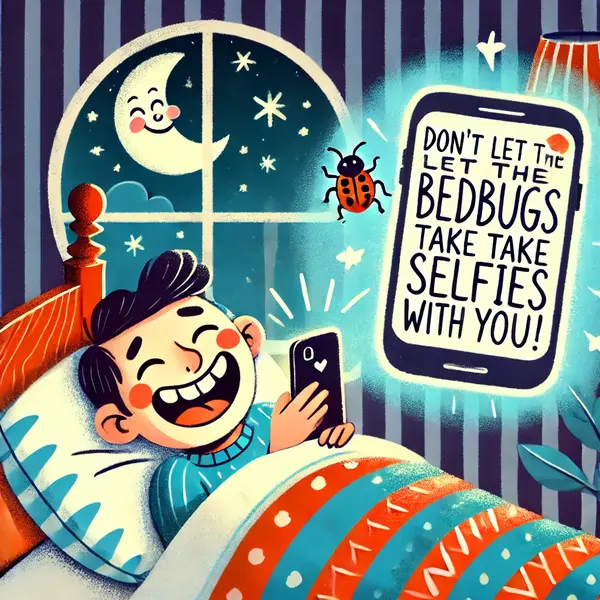 Funny sleep wishes to make someone smile before bedtime