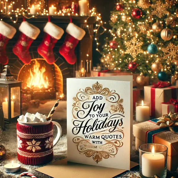 Add Joy to Your Holiday Cards with Warm Quotes