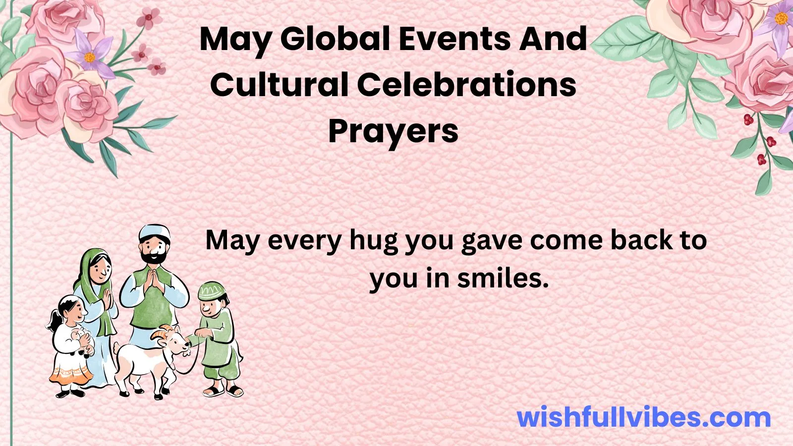 May Global Events and Cultural Celebrations Prayers