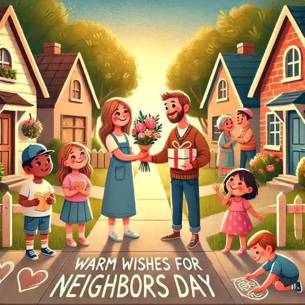 Warm Wishes for Neighbors Day
