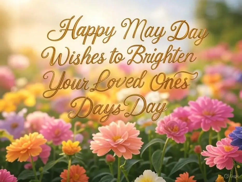 Happy May Day Wishes to Brighten Your Loved Ones’ Day