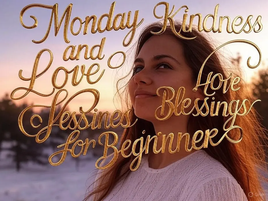 Monday Kindness and Love Blessings
