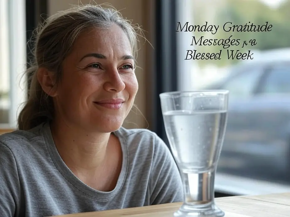 Monday Gratitude Messages for a Blessed Week