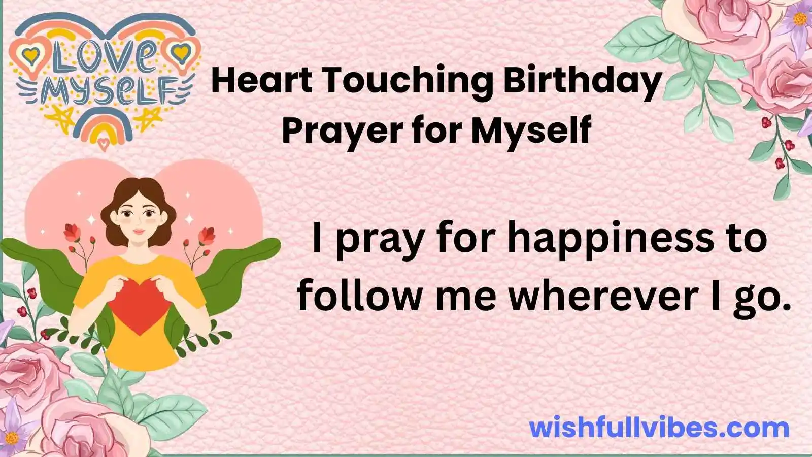 Heart Touching Birthday Prayer for Myself