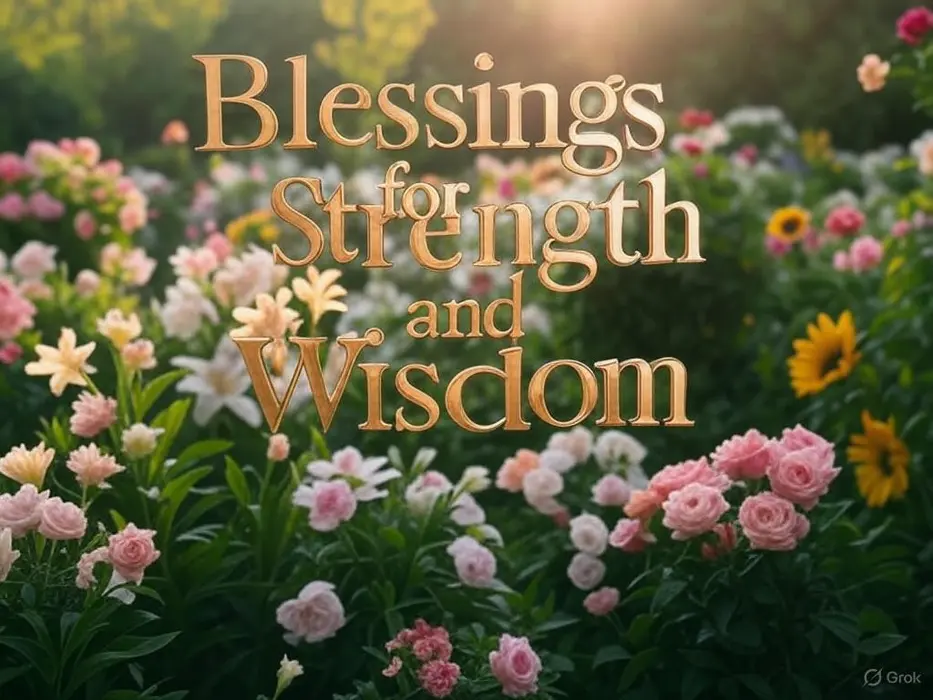 Blessings for Strength and Wisdom