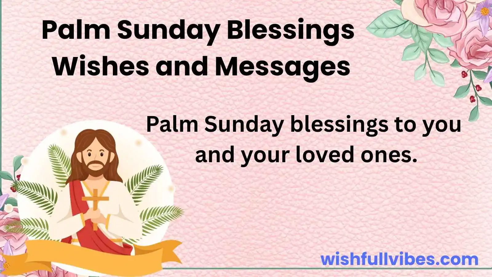 Palm Sunday blessings to you and your loved ones.