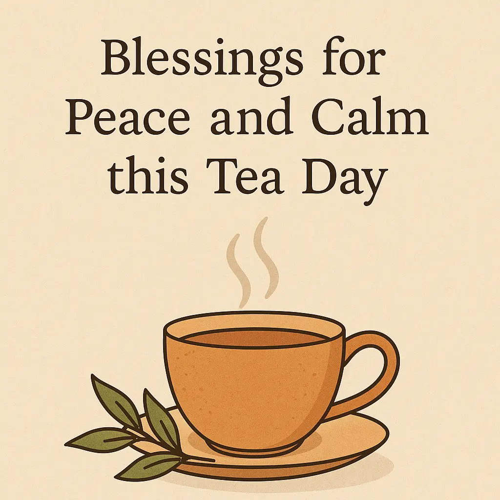 Blessings for Peace and Calm this Tea Day