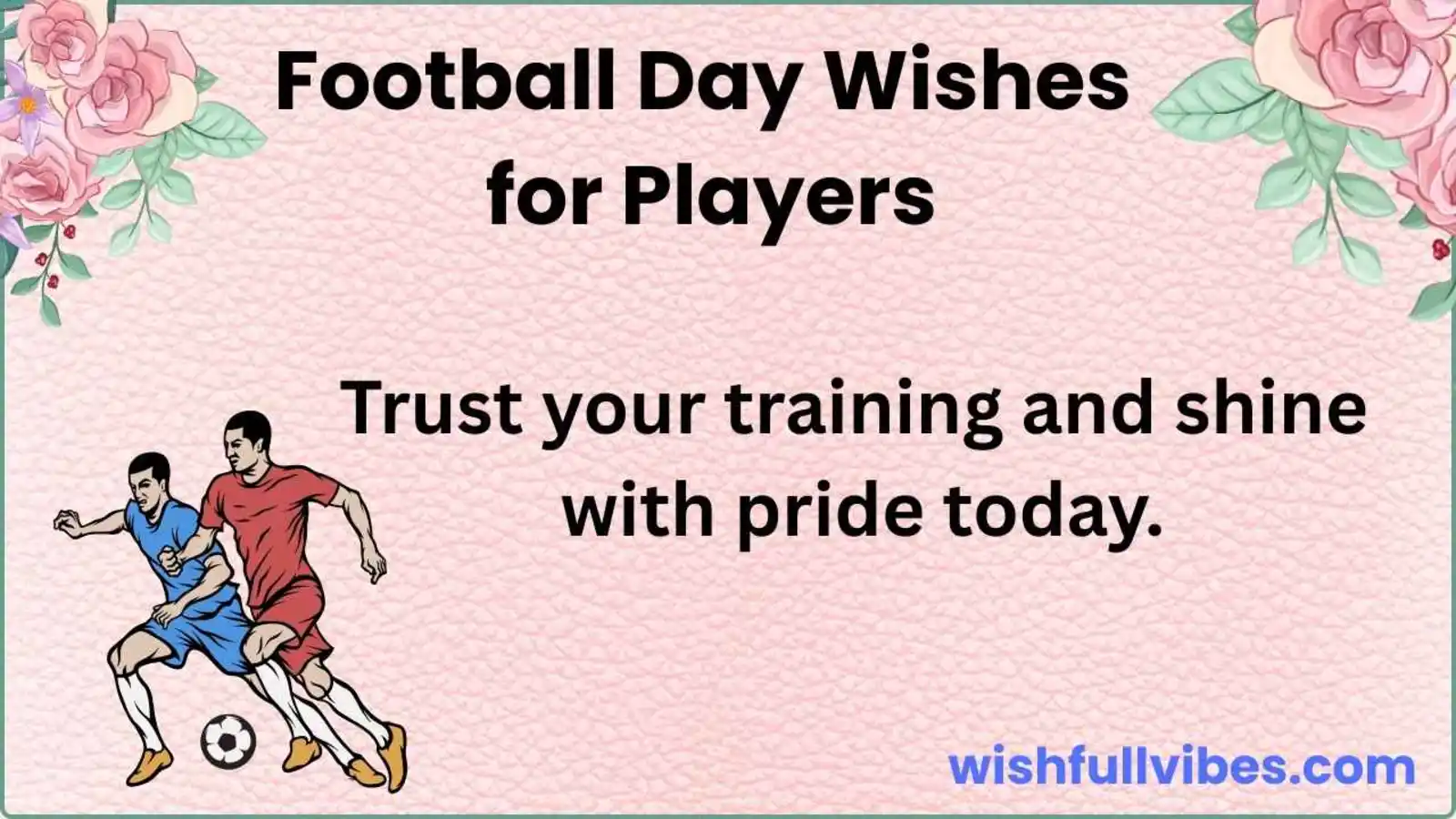 Football Day Wishes for Players
