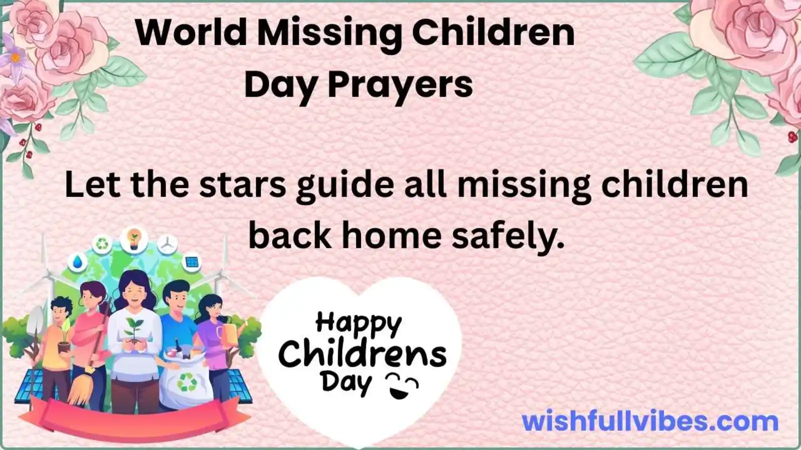 World Missing Children Day Prayers