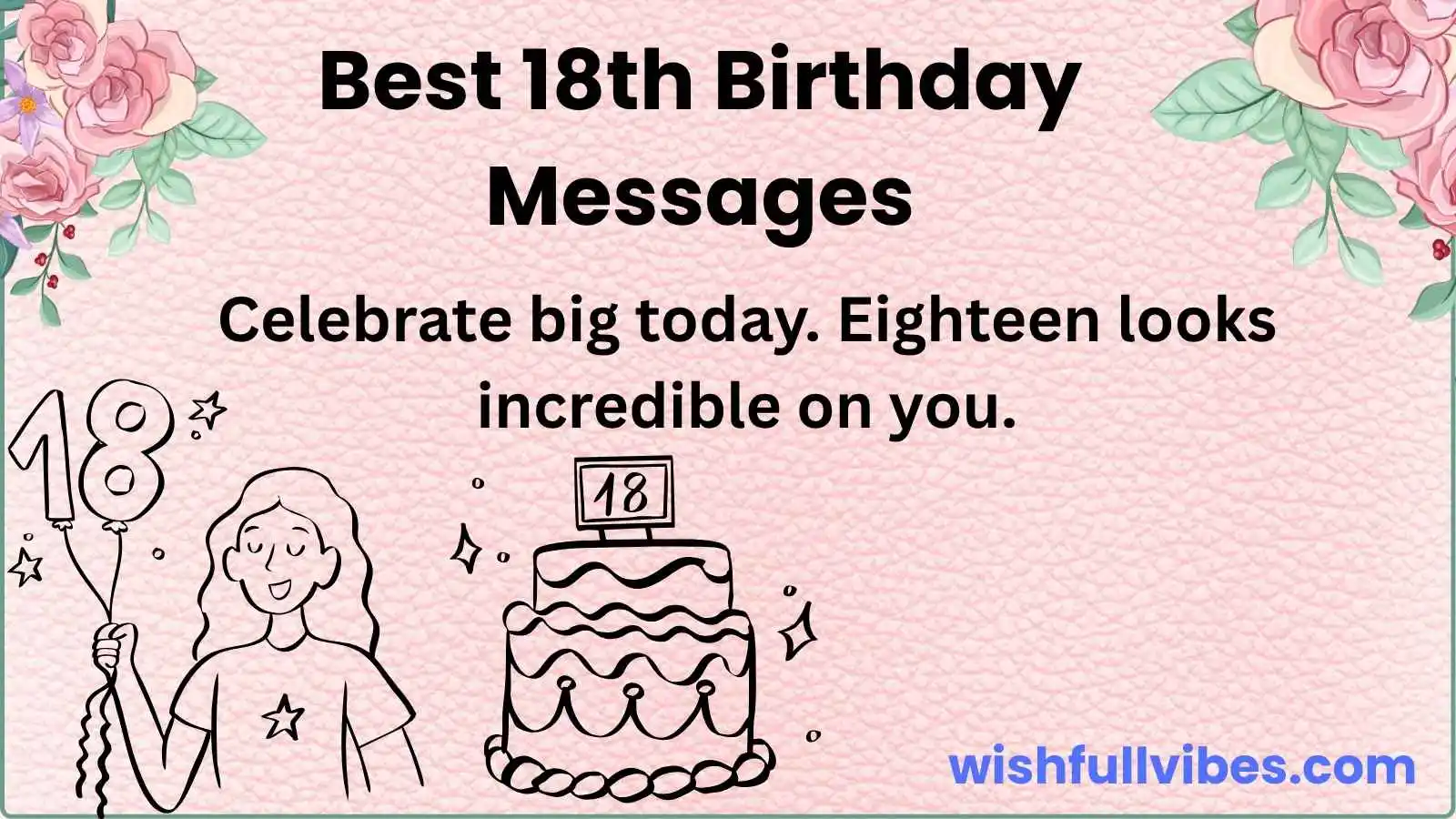 Best 18th Birthday Messages