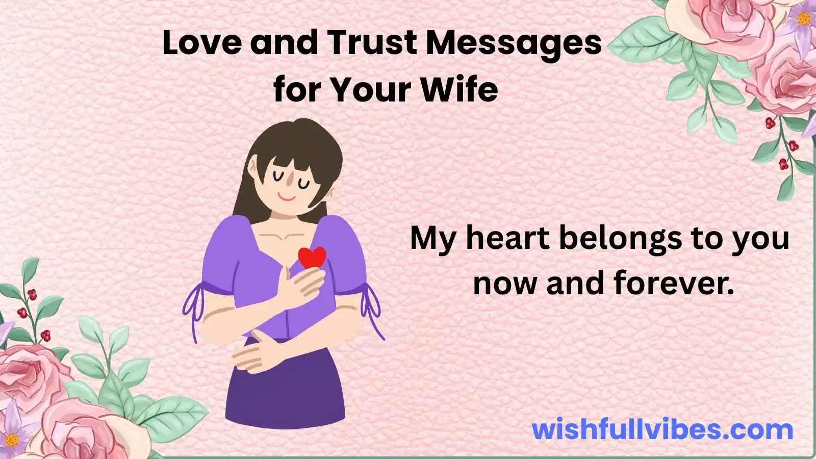 Love and Trust Messages for Your Wife