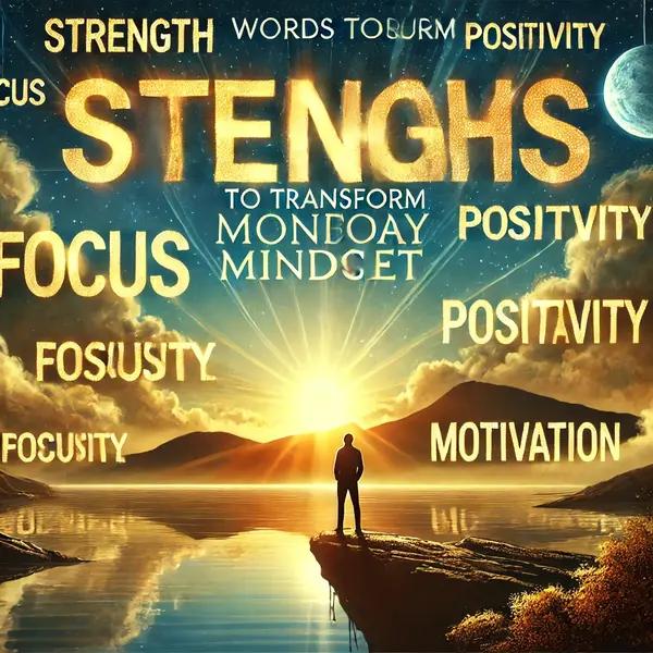 Powerful Words to Transform Monday Mindset