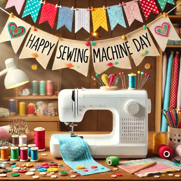 Happy Sewing Machine Day Wishes