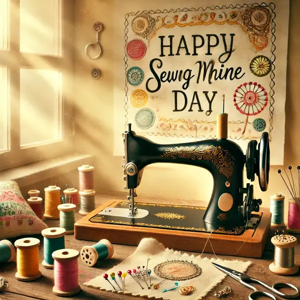 Inspiring Wishes for Sewing Machine Day
