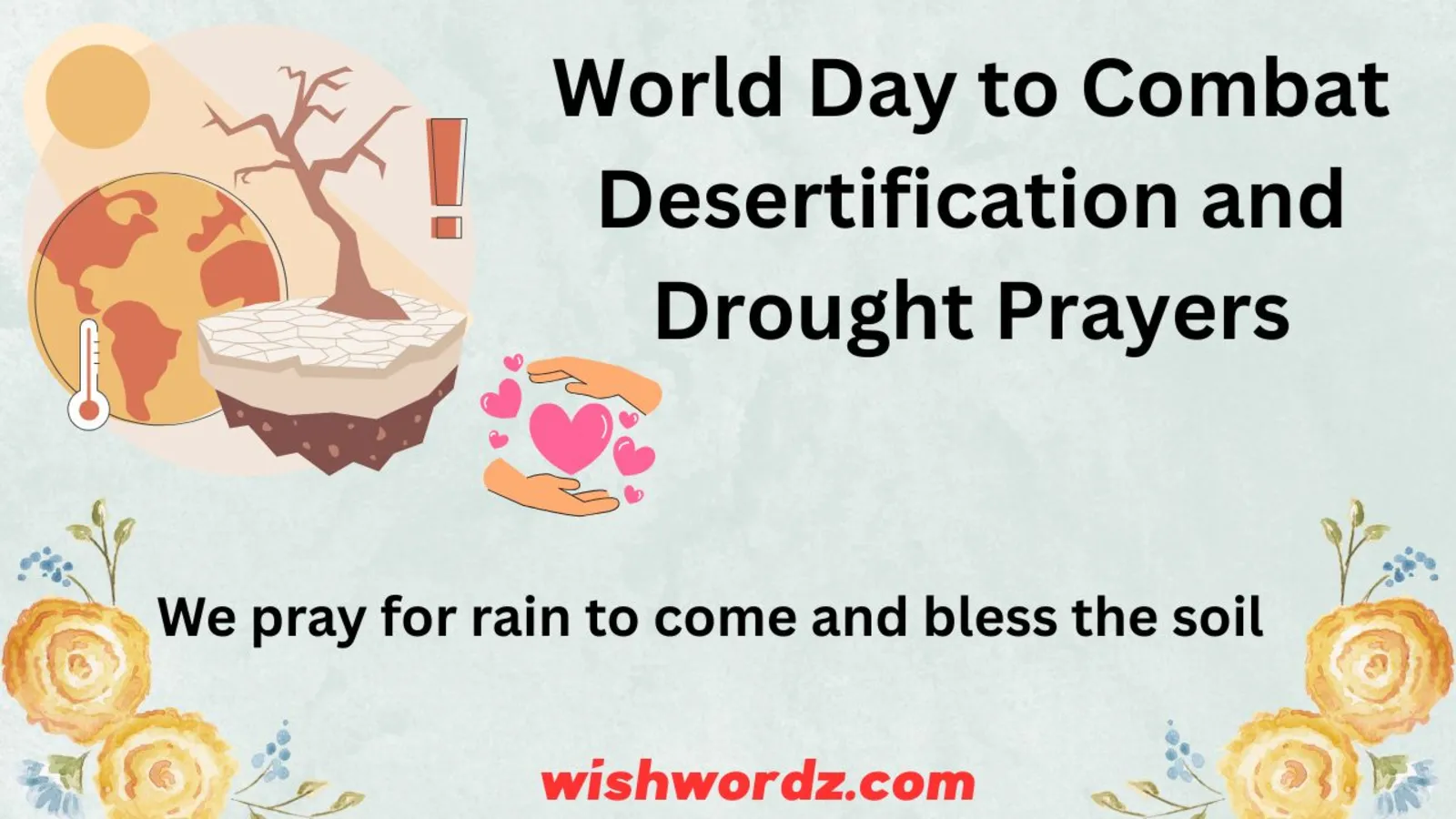 World Day to Combat Desertification and Drought Prayers