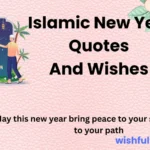 Islamic New Year Quotes and Wishes