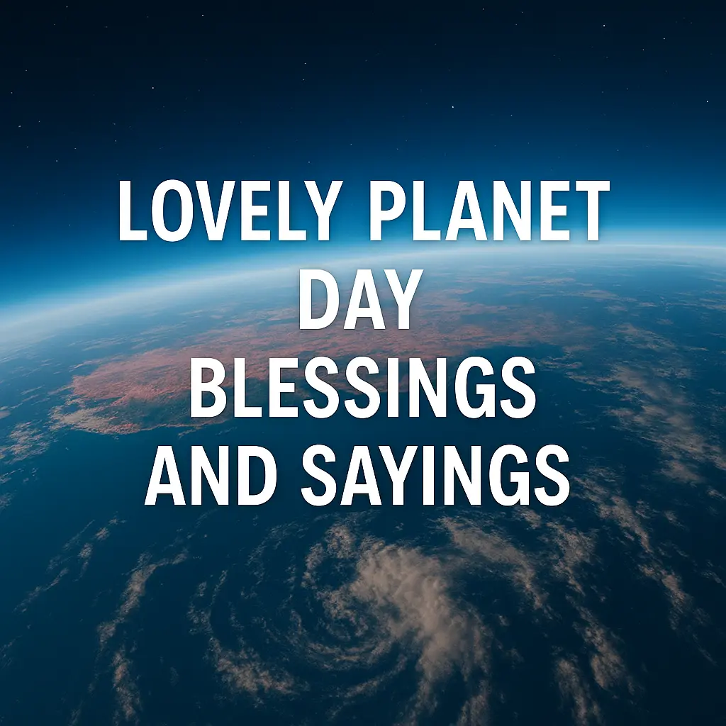 Lovely Planet Day Blessings and Sayings