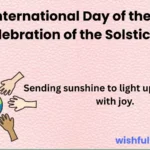 Day of the Celebration of the Solstice