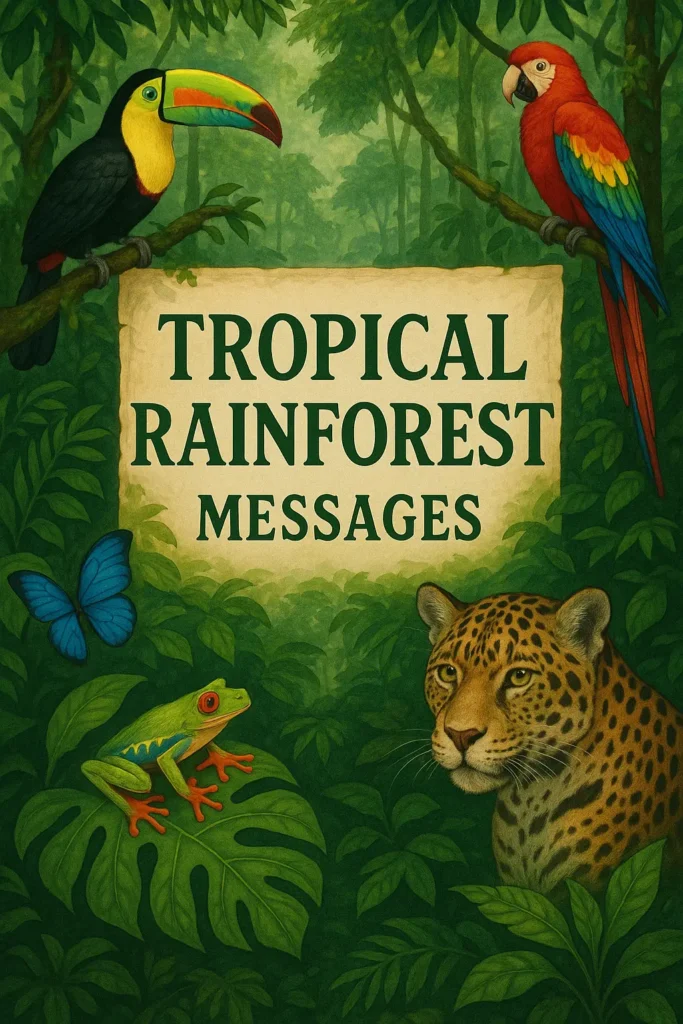 Tropical Rainforest Messages
