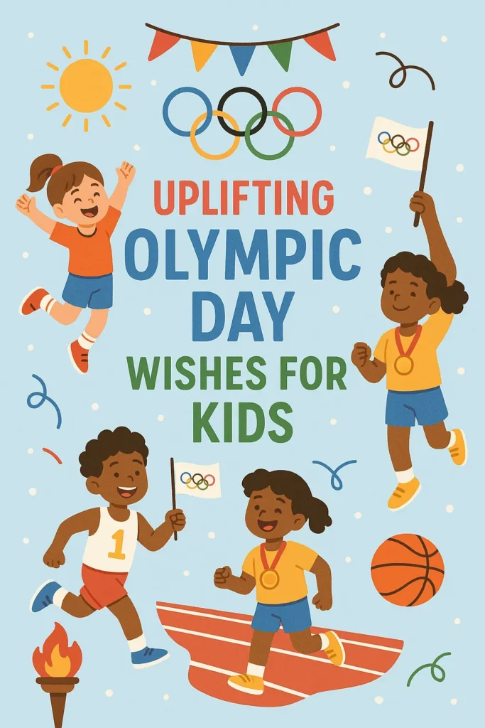 Uplifting Olympic Day Wishes for Kids