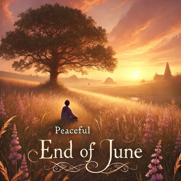 Peaceful End of June Prayer Quotes