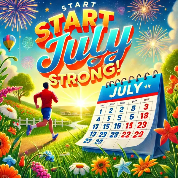 Motivational July Greetings to Start Strong