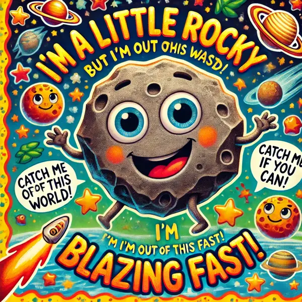 Funny Asteroid Sayings for Kids