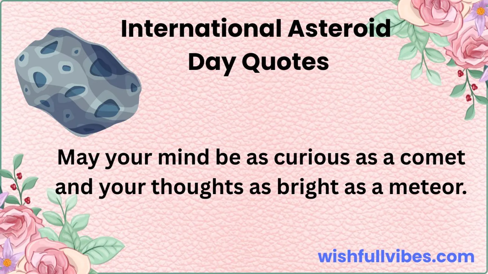 International Asteroid Day Quotes