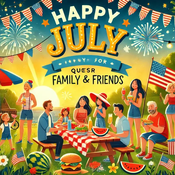 Happy July Quotes for Family and Friends
