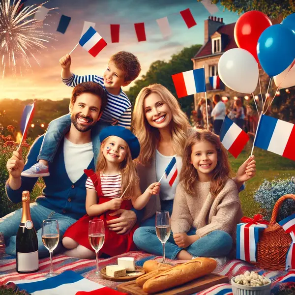 French Independence Day Messages for Family